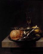 Simon Kick Still-Life with Silver Cup oil on canvas